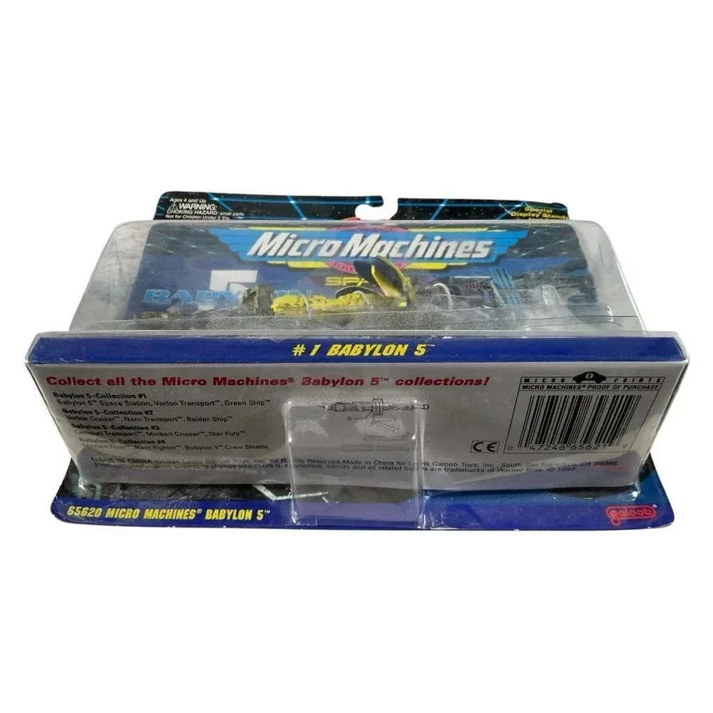 Vintage 1996 Galoob Micro Machines Babylon 5 Collection #1 Sealed